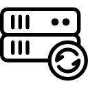database host backup logo
