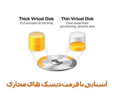 تفاوت دیسک Thick Provision و Thin Provision
