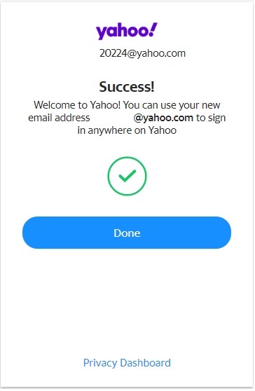 Welcome to Yahoo! You can use your new email address to sign in anywhere on Yahoo ساخت یاهو