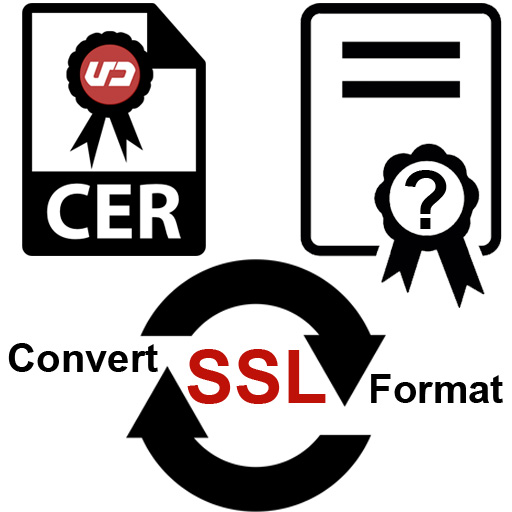 تبدیل فرمت گواهینامه SSL